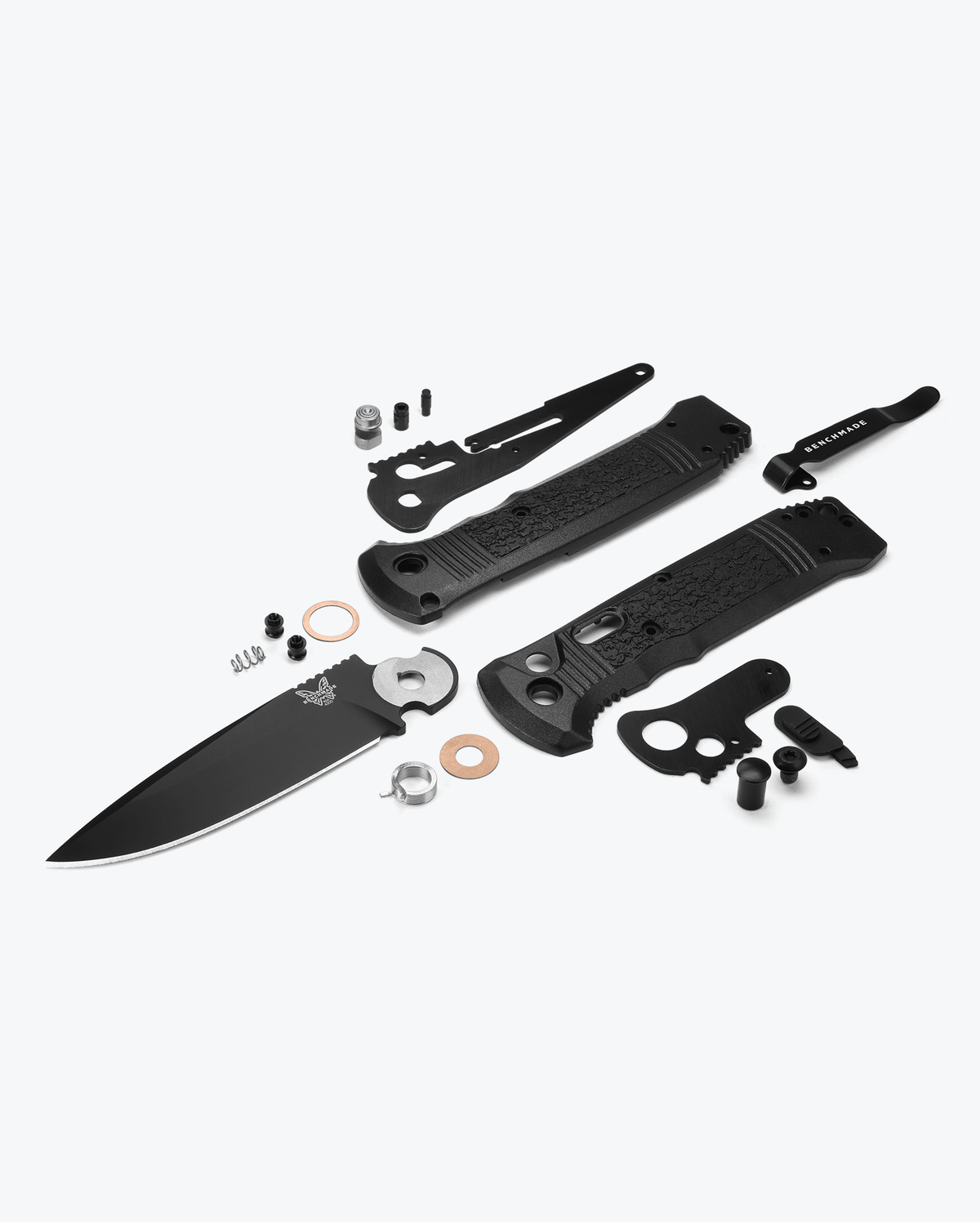 Eighth product image showing an exploded view of the knife
