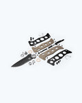 Eighth product image showing an exploded view of the knife