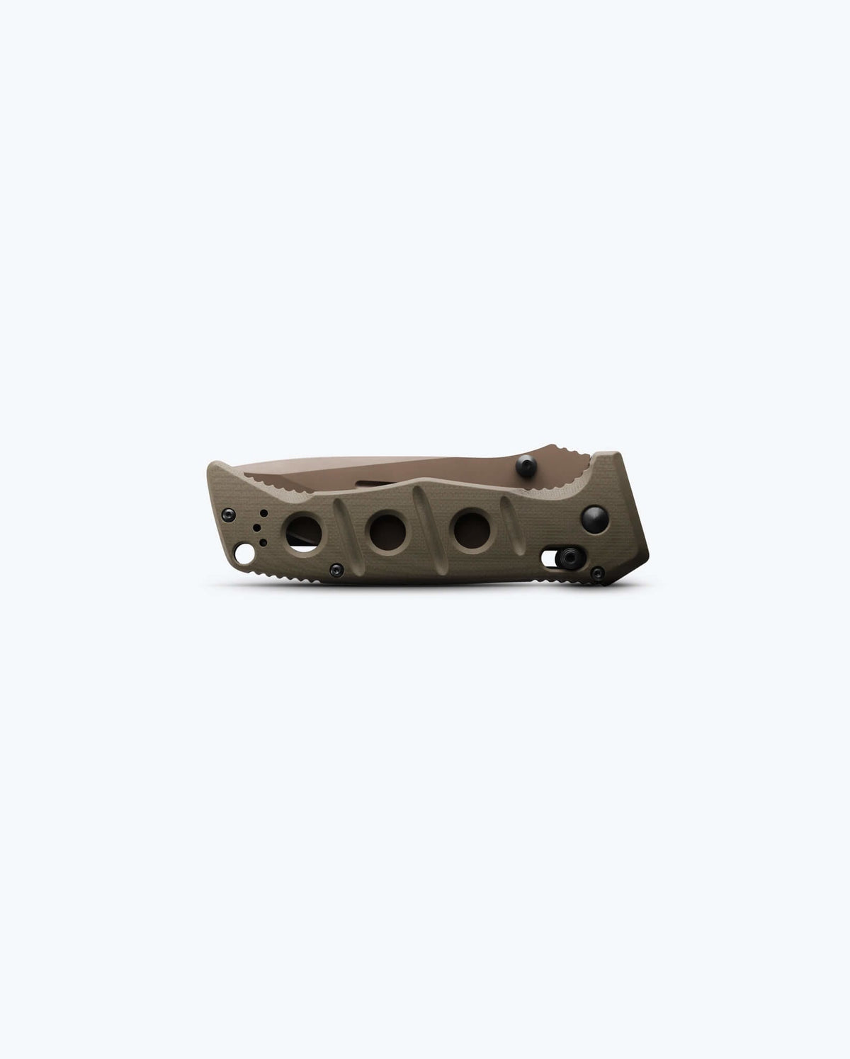 Fifth product image showing the Afront of knife closed