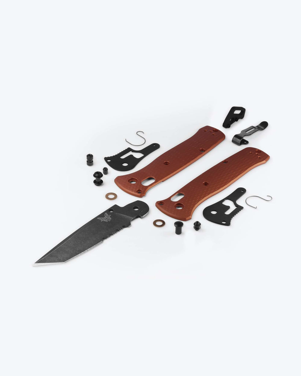 Eighth product image showing an exploded view of the knife
