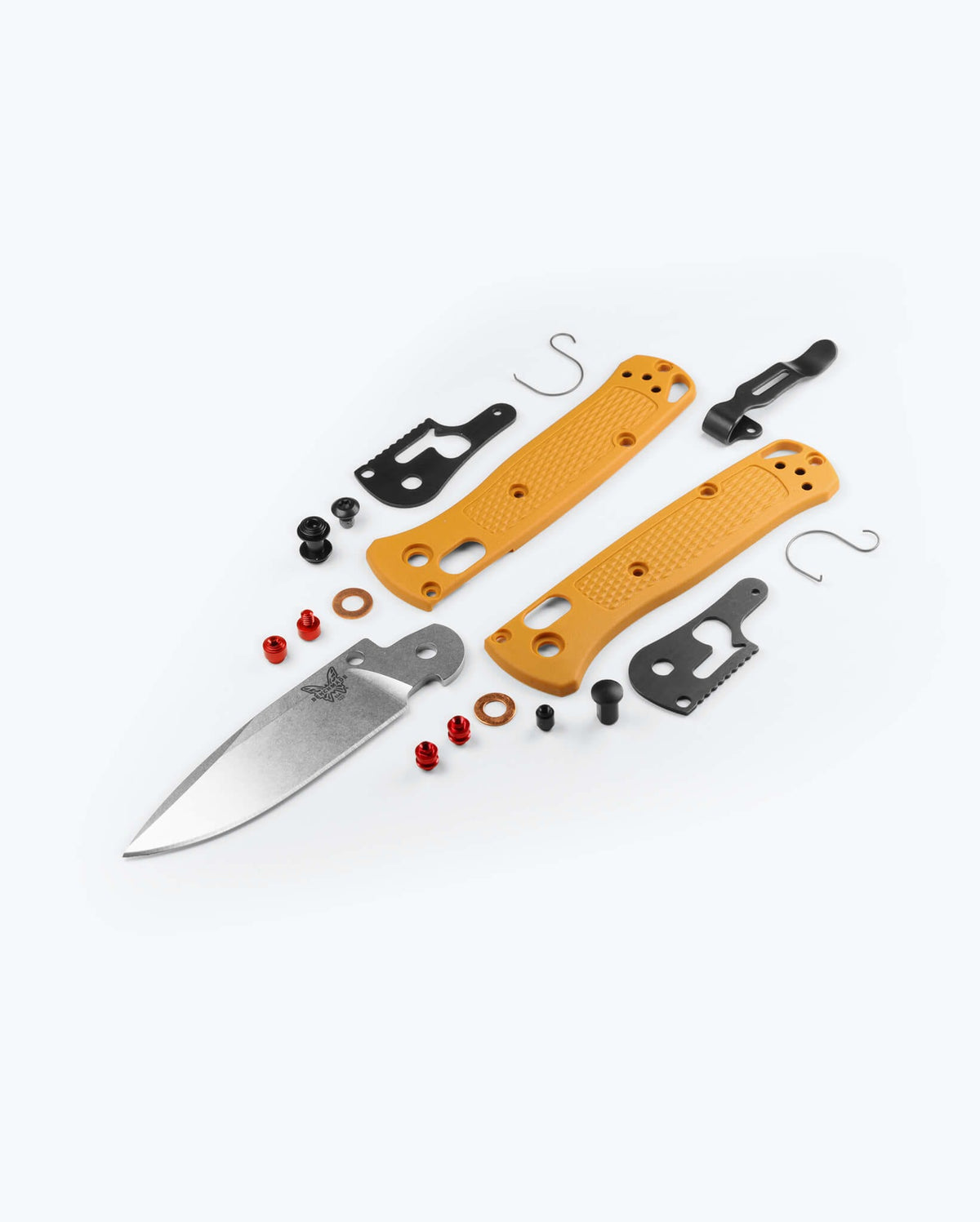 Eighth product image showing an exploded view of the knife