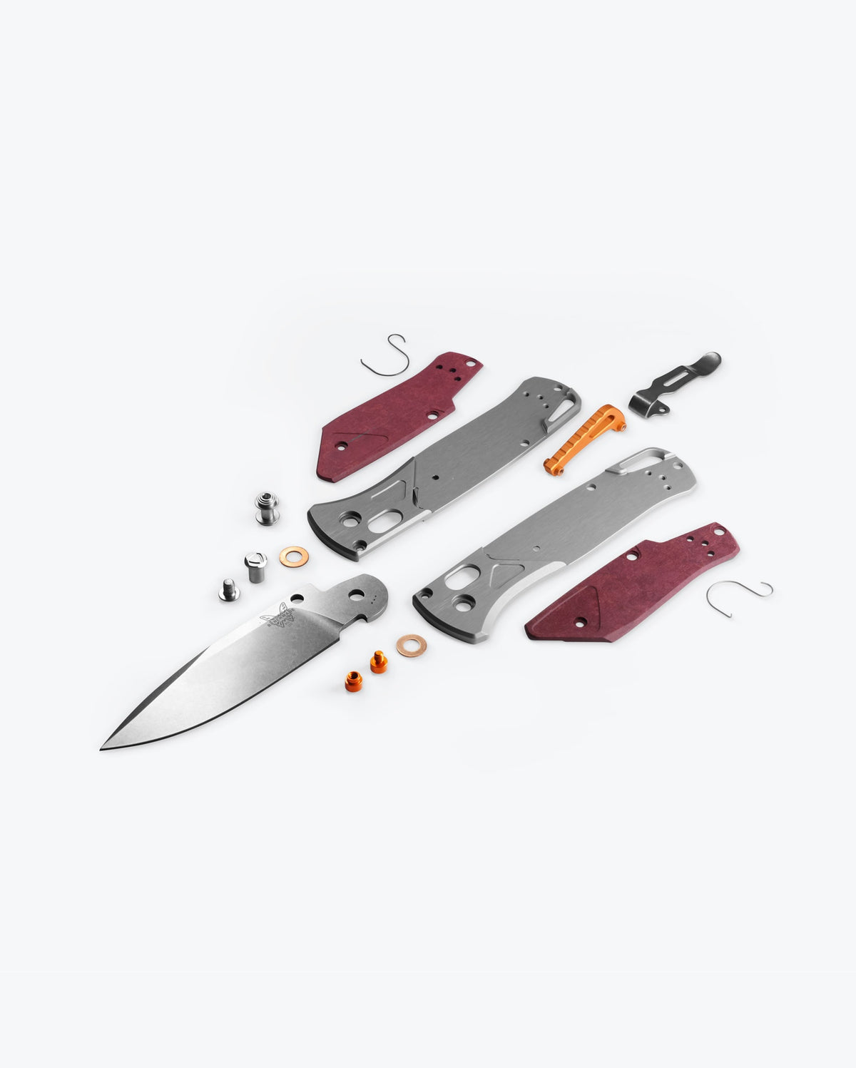 Eighth product image showing an exploded view of the knife