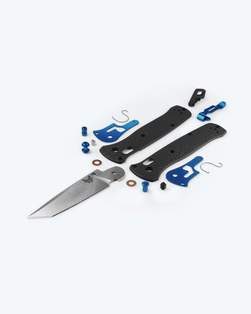 Eighth product image showing an exploded view of the knife
