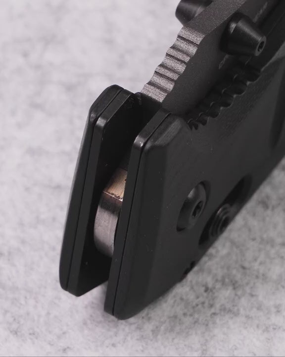 Product video showcasing knife features