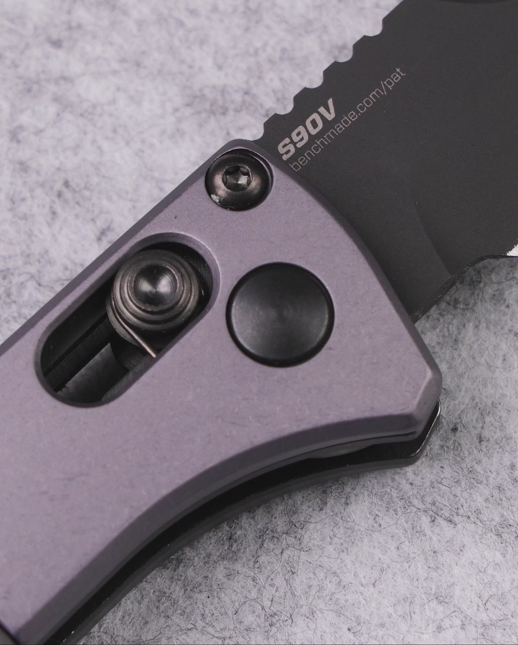 Product video showcasing knife features