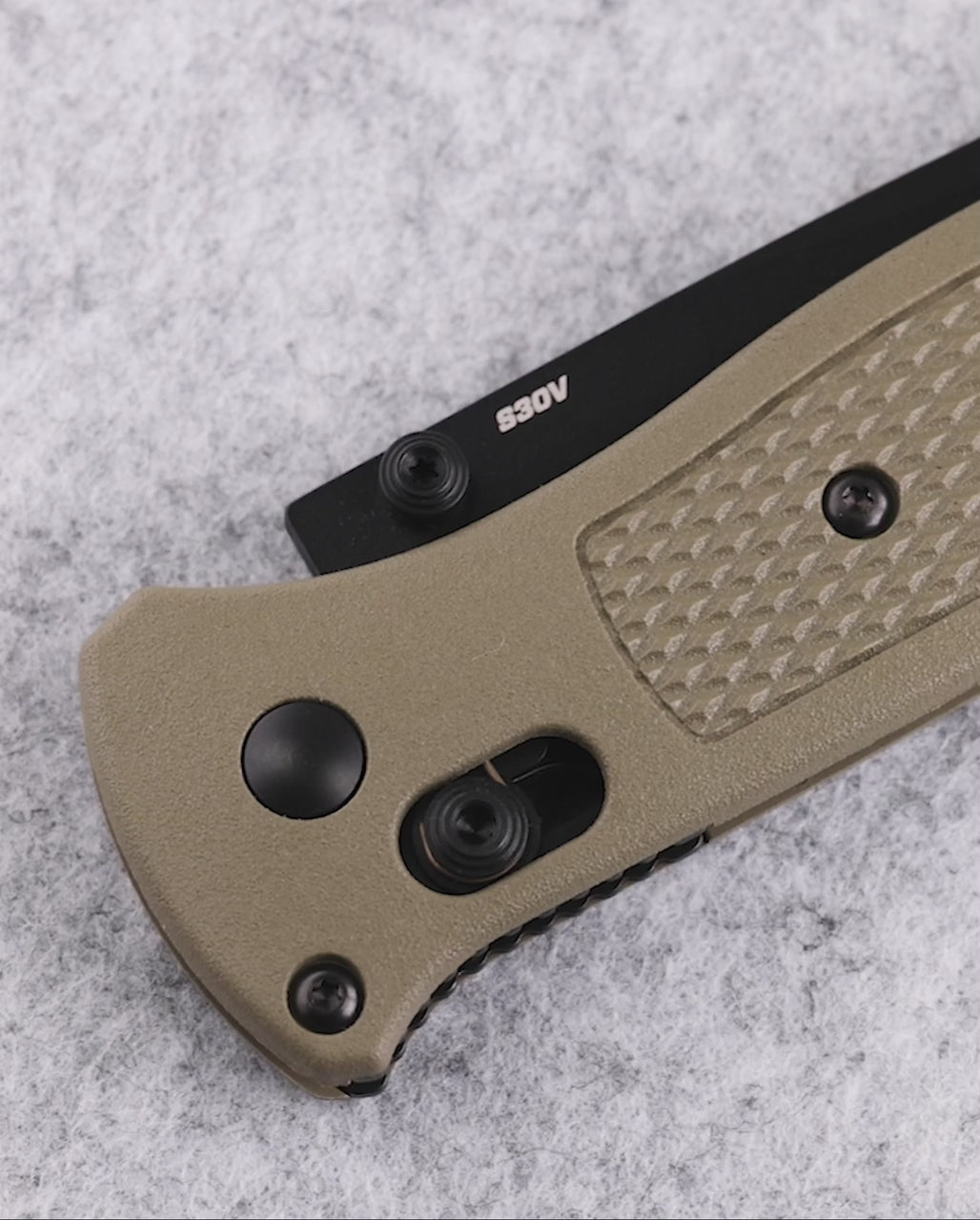 Product video showcasing knife features