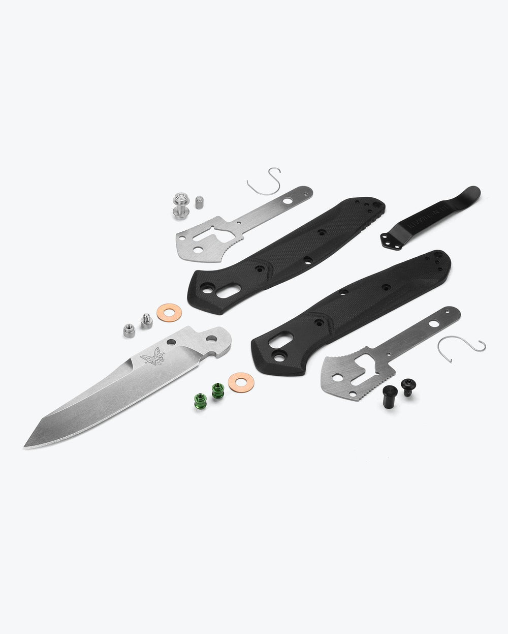Eighth product image showing an exploded view of the knife