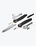 Eighth product image showing an exploded view of the knife