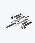 Eighth product image showing an exploded view of the knife